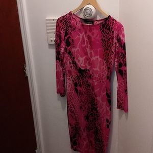 Pink Leapord dress by Park Avenue
